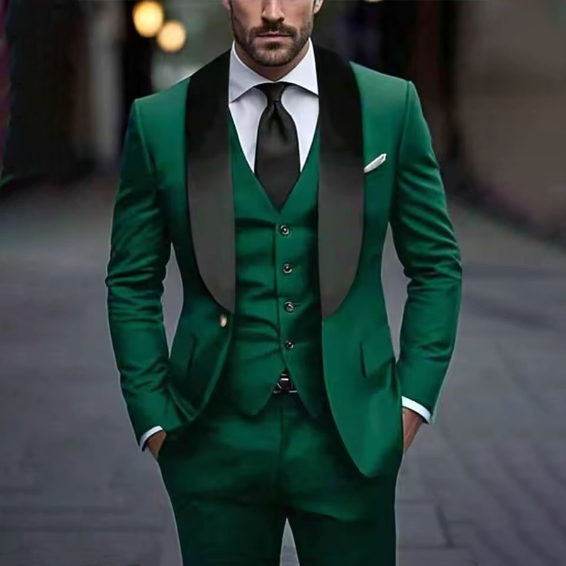 Elegant man suit Green Men Sui - Muffler Men Wool のレビューと価格