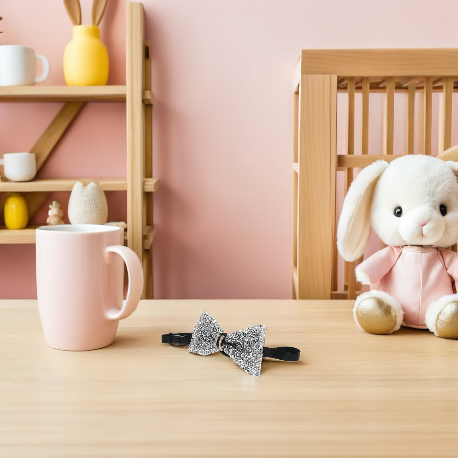 2Pcs Children Bow Tie Sparklin - Bow Tie Pre Tied のレビューと価格