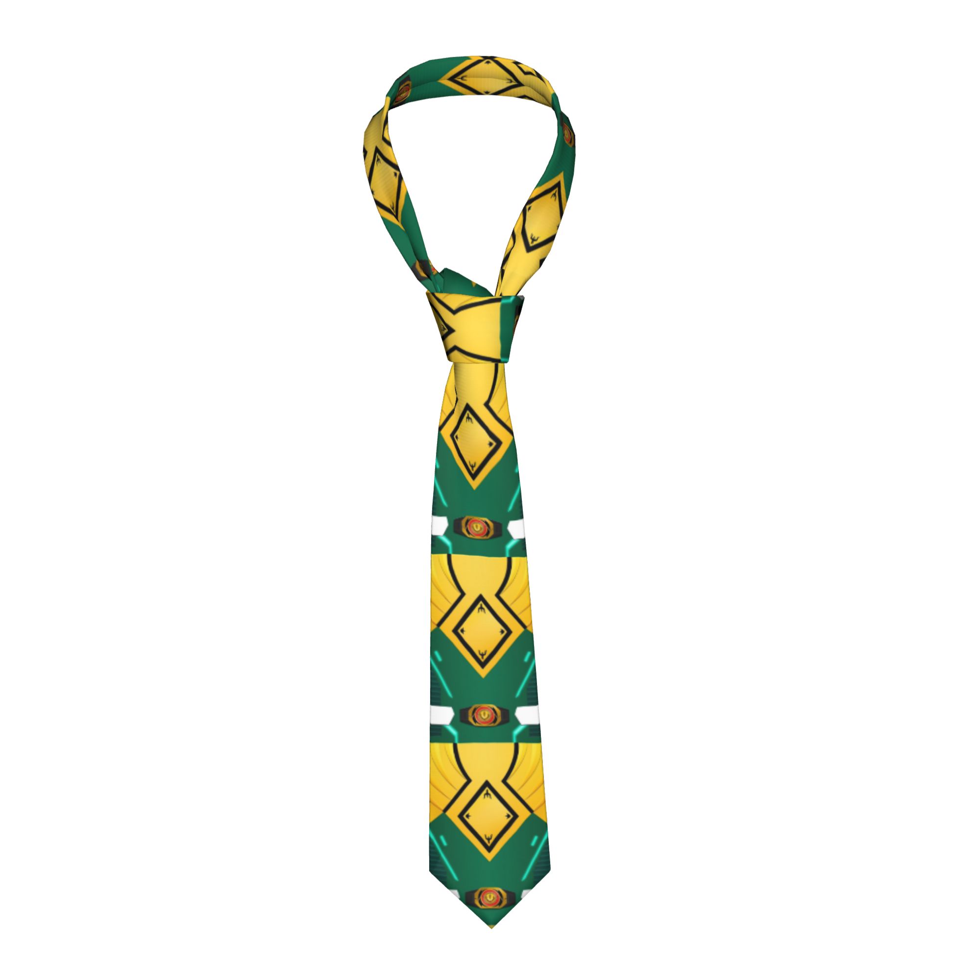 Necktie MMPR Green Power Range - Skinny Tie Men のレビューと価格