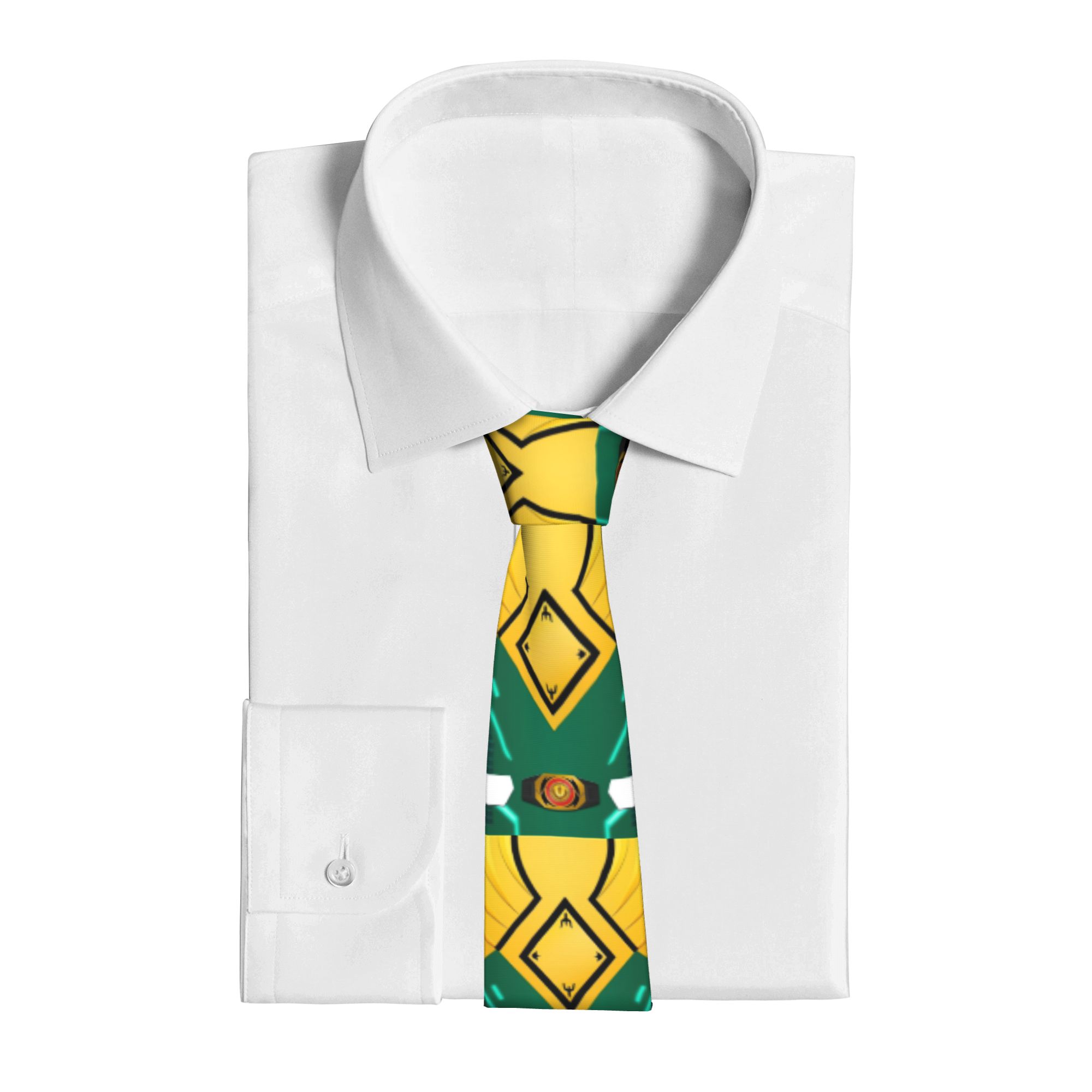 Necktie MMPR Green Power Range - Skinny Tie Men のレビューと価格