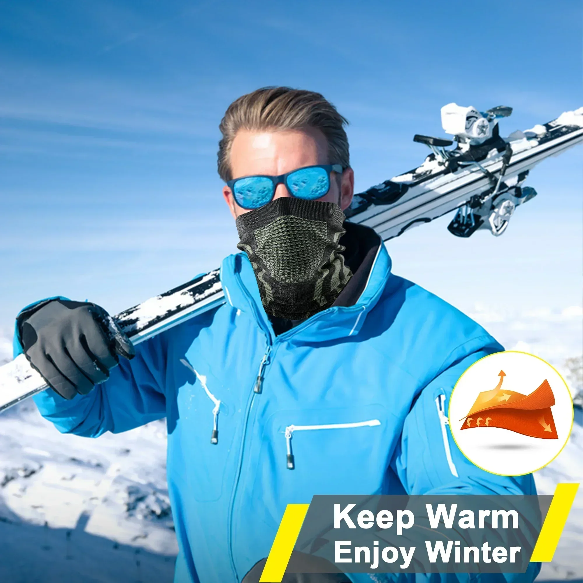 Winter Ring Tube Soft Bandana  - Neck Warmer Tube のレビューと価格