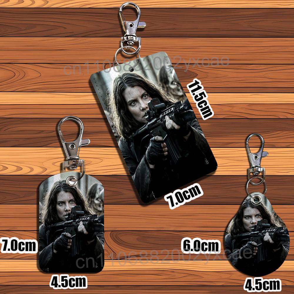 Negan Maggie Walking Dead Leat - Lanyard Badge Holder のレビューと価格